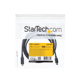 StarTech.com Cable 1,8m USB-C a Mini DisplayPort - 4K 60Hz - Black - Adaptador USB 3.1 Tipo C a mDP Adaptadores de cable