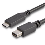 StarTech.com Cable 1,8m USB-C a Mini DisplayPort - 4K 60Hz - Black - Adaptador USB 3.1 Tipo C a mDP Adaptadores de cable