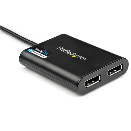 ASUS Adaptador Gráfico Externo USB 3.0 a DisplayPort Doble 4K60 DisplayLink - Cable Conversor USB 3.0 a DP de Vídeo Adap