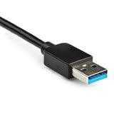ASUS Adaptador Gráfico Externo USB 3.0 a DisplayPort Doble 4K60 DisplayLink - Cable Conversor USB 3.0 a DP de Vídeo Adap