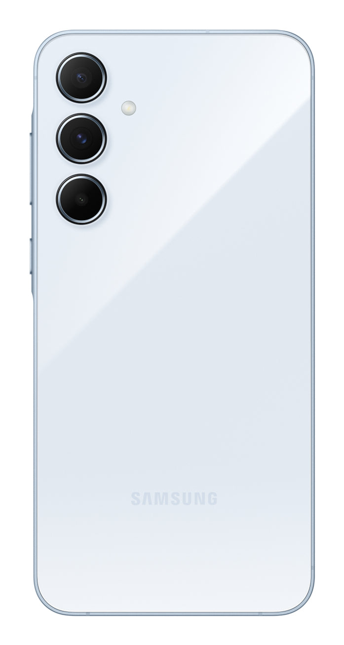 Samsung Galaxy A55 5G SM-A556E 16.8 cm (6.6") Ranura híbrida Dual SIM Android 14 USB Tipo C 8 GB 128 GB 5000 mAh Azul