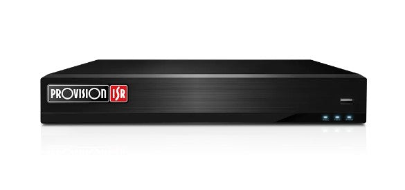 NVR PROVISION 8 CANALES, STAND ALONE, 8CH 12MP, H.265 AT 25FPS. SMALL 1U CASE, SALIDA DE ALARMAS, NDAA