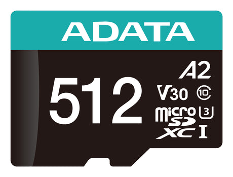 ADATA AUSDX512GUI3V30 Memoria Flash 512 GB MicroSDXC Class 1 (U1) Clase 10