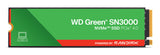 WD SSD Interno Green SN3000 1TB M.2 2280 NVMe PCIe Gen4, 5000 MB/s Lectura, 4200 MB/s Escritura