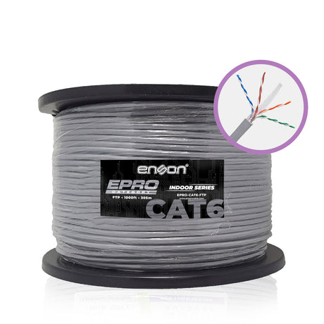 Enson EPRO-CAT6-FTP cable de red Multicolor 305 m U/FTP (STP)