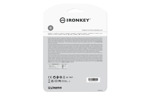 Kingston Technology 32GB IronKey Vault Privacy 50 cifrado AES-256, FIPS 197 Unidades flash USB 32 GB USB tipo A Tapa