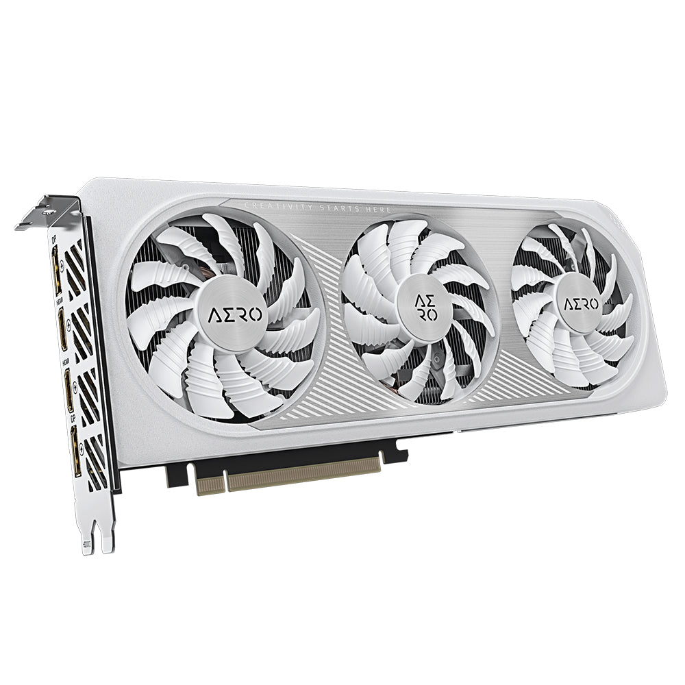 GIGABYTE GeForce RTX 4060 AERO OC 8G tarjetas gráficas Si 3072 NVIDIA GeForce RTX 4060