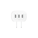 CARGADOR DE PARED TRIPLE ENTRADA USB-C