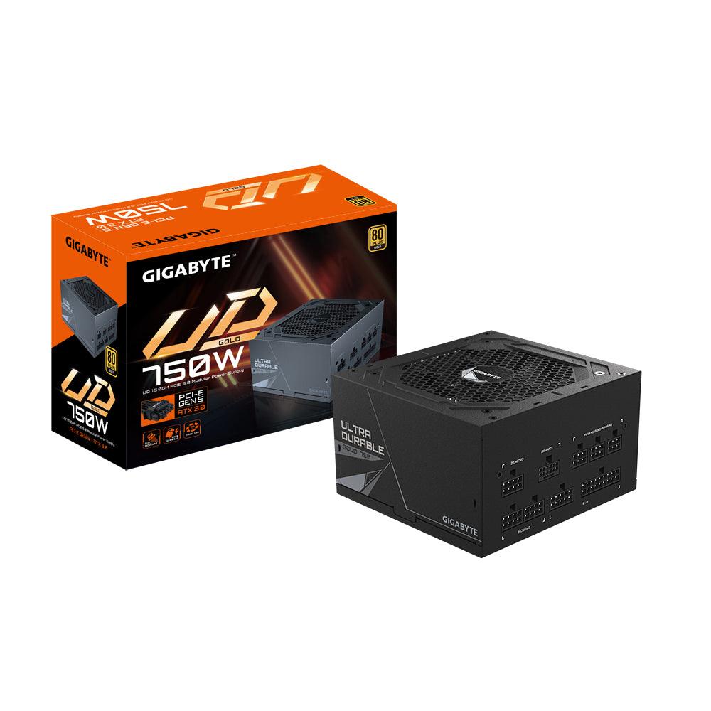 GIGABYTE UD750GM PG5 unidades de fuentes de alimentación 750 W 100 - 240 V 12 A Activo