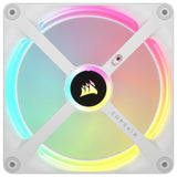 Corsair iCUE LINK QX140 RGB Gabinete de la computadora Ventilador 14 cm Blanco 1 pieza(s), 480 RPM, 2000 RPM