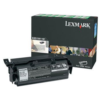 Lexmark X651H11L cartucho de tóner Original Negro, 25000 páginas | Cartuchos de tóner