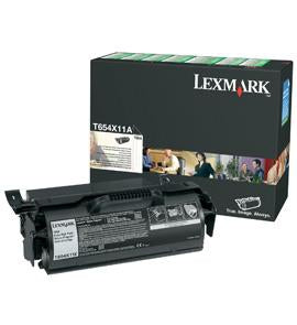 Lexmark T654 cartucho de tóner Original Negro, 36000 páginas, T654X11L