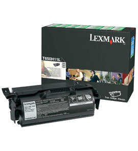 Lexmark T650, T652, T654 cartucho de tóner Original Negro, 25000 páginas