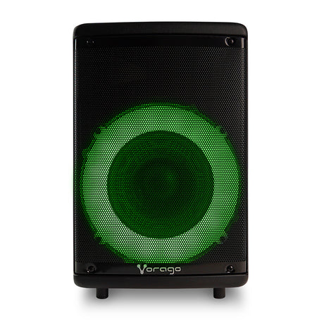 Vorago KSP-302 altavoz portátil y para fiesta Altavoz portátil mono Negro 30 W, 4 Ohmio, Inalámbrico y alámbrico
