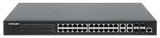 Intellinet Commutateur réseau (switch) Gigabit Ethernet PoE+ 24 ports administrable via le Web avec 4 ports combo Base-T
