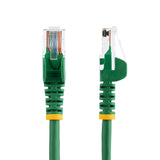 StarTech.com Cable de 2m Verde de Red Fast Ethernet Cat5e RJ45 sin Enganche - Cable Patch Snagless Cables de red 2 m Cat