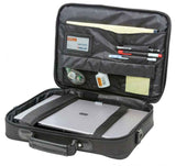 Manhattan Maletín para computadora portátil – Times Square Laptop 39,1 cm (15.4") Maletín Poliéster Negro
