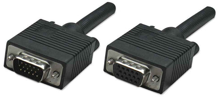 Manhattan Cable de Extensión para monitor SVGA Cable 1,8 m VGA (D-Sub) VGA (D-Sub) Macho