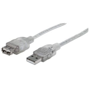 Manhattan Cable de Extensión USB 2.0 de Alta Velocidad Cable USB 2.0 USB A USB A Macho/Hembra