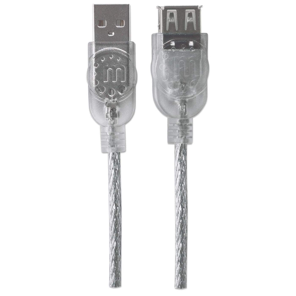 Manhattan Cable de Extensión USB 2.0 de Alta Velocidad Cable USB 2.0 USB A USB A Macho/Hembra