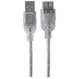 Manhattan Cable de Extensión USB 2.0 de Alta Velocidad Cable USB 2.0 USB A USB A Macho/Hembra