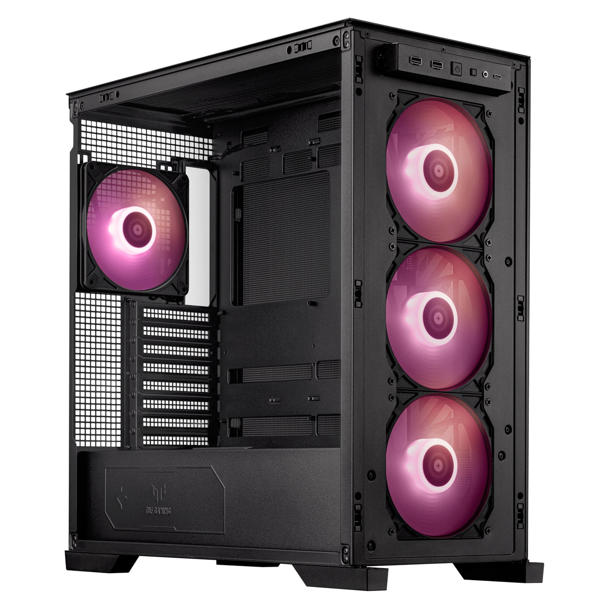 ASUS TUF Gaming GT302 ARGB carcasas ordenador Midi Tower PC Negro EATX, ATX, micro ATX, Mini-ITX