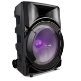 Vorago KSP-300 sistema de karaoke Portátil Alámbrico, Giratorio, Analógica, Corriente alterna