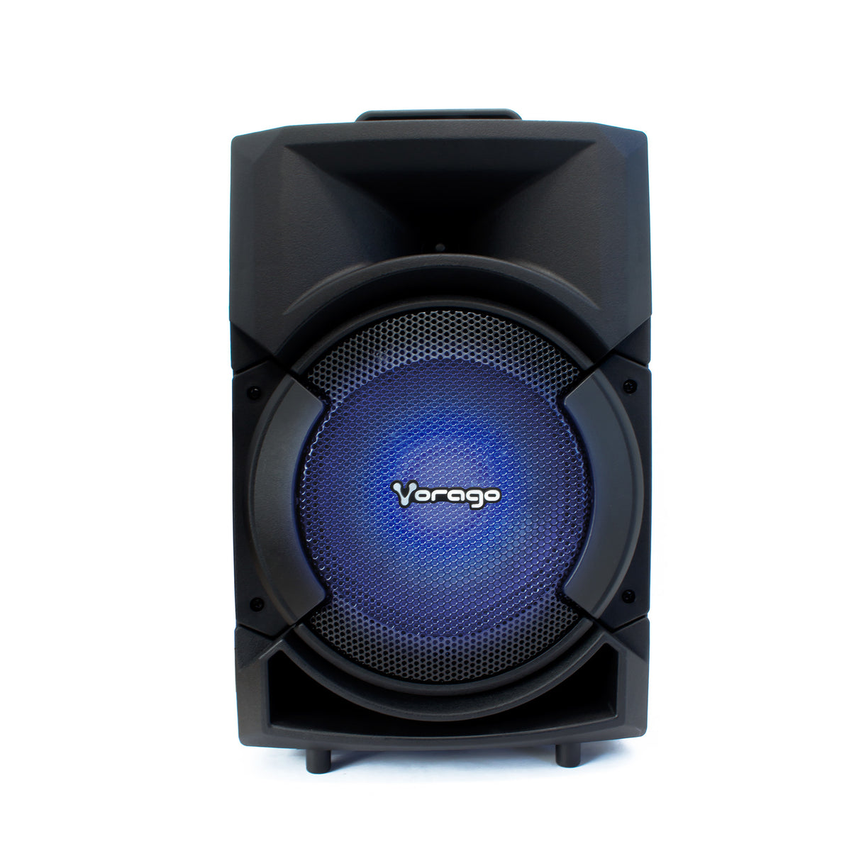 Vorago KSP-300 sistema de karaoke Portátil Alámbrico, Giratorio, Analógica, Corriente alterna