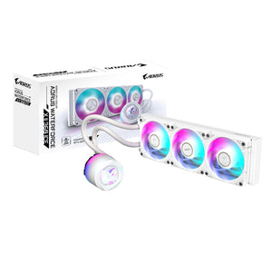 GIGABYTE AORUS WATERFORCE X II 360 ICE Refrigerador de CPU líquido AIO - 3x ventiladores ARGB de 120