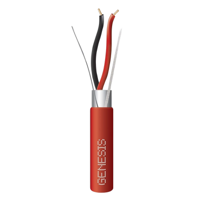 4606-1004/1000 - Carrete de Alambre / 2 x 16 AWG Blindado / PLENUM / 305 m (1000 ft) / Alarmas de Incendio