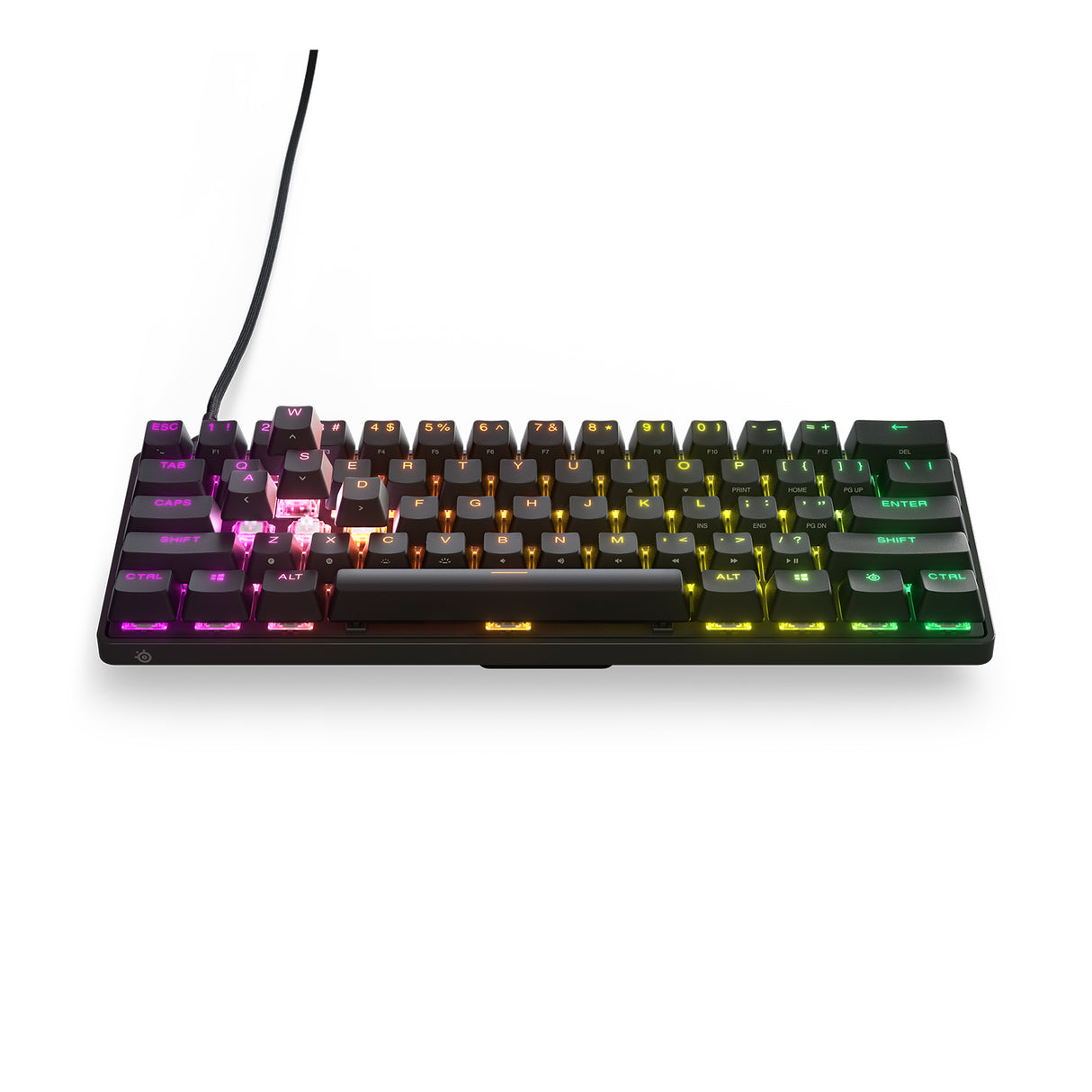 SteelSeries Teclado 64820, Producto Empresarial, Conexión USB, Diseño Ergonomico