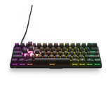 Steelseries Apex Pro Mini teclado Juego USB QWERTY Inglés de EE. UU. Negro