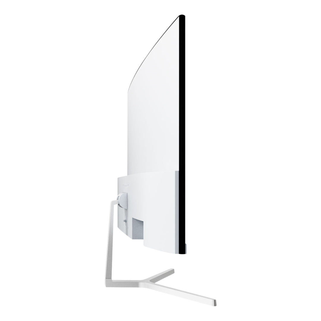R-Go Tools XST 570-1 Pantallas para PC 60,5 cm (23.8") Blanco HDMI Forma de la pantalla: Curva