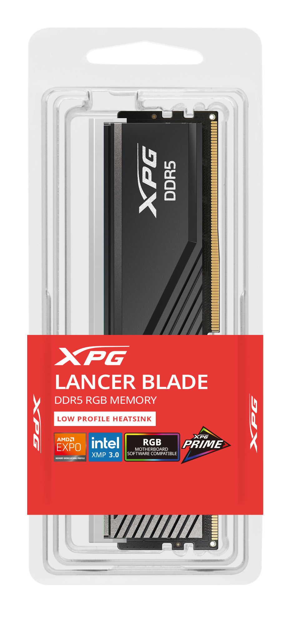 XPG LANCER BLADE RGB DDR5 módulo de memoria 32 GB 1 x 32 GB 288-pin DIMM ECC