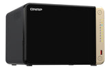 QNAP TS-664 Servidor M.2, Serial ATA III 2.5,3.5,M.2 cm (2.5,3.5,M.2") 2 Si