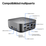 HP Base de conexión Thunderbolt 4 Ultra de 180 W G6, Alámbrico, 100, 1000