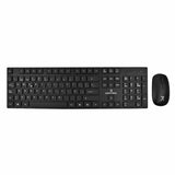 Perfect Choice PC-201281 teclado Ratón incluido Universal RF inalámbrico Negro, Interruptor de membrana
