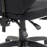 Balam Rush BR-940641 silla para videojuegos Silla universal para juegos Asiento acolchado tapizado Negro, 120 kg, Respal