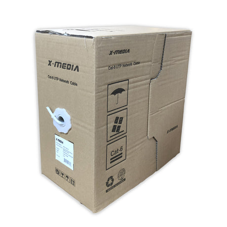 X-Media XM-C6BC-1KBU cable de red Azul 304.8 m Cat6 U/UTP (UTP) | Cables de red