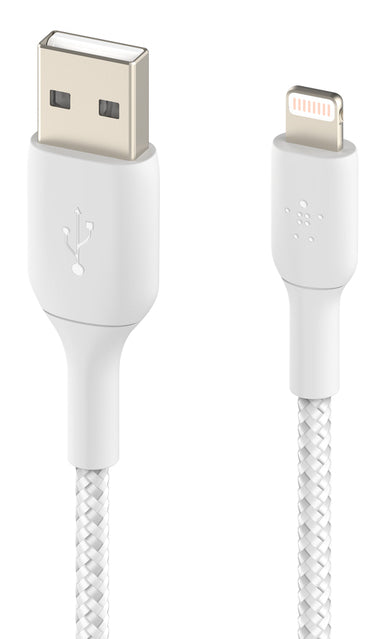CABLE BELKIN USB-A A LIGHTNING TRENZADO