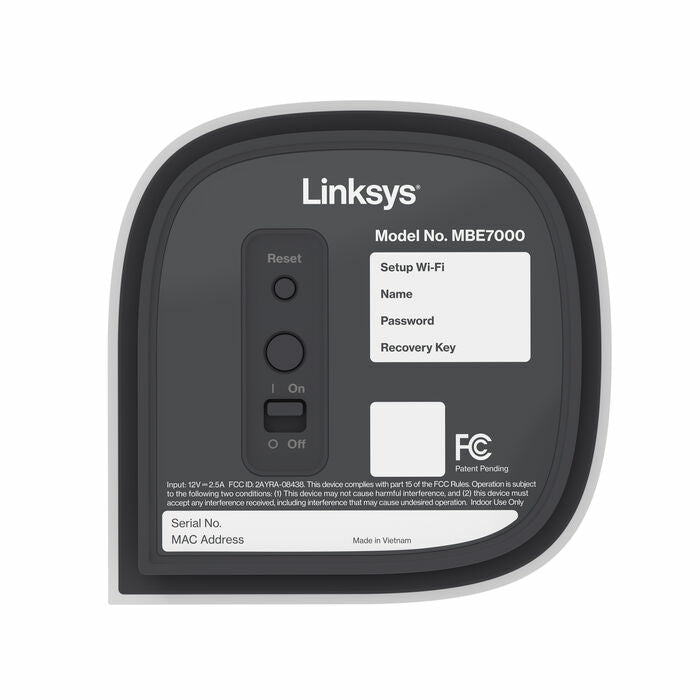 Linksys Velop Pro 7 sistemas wi-fi mesh (wi-fi en malla) Sistema de malla Blanco Sí Interno