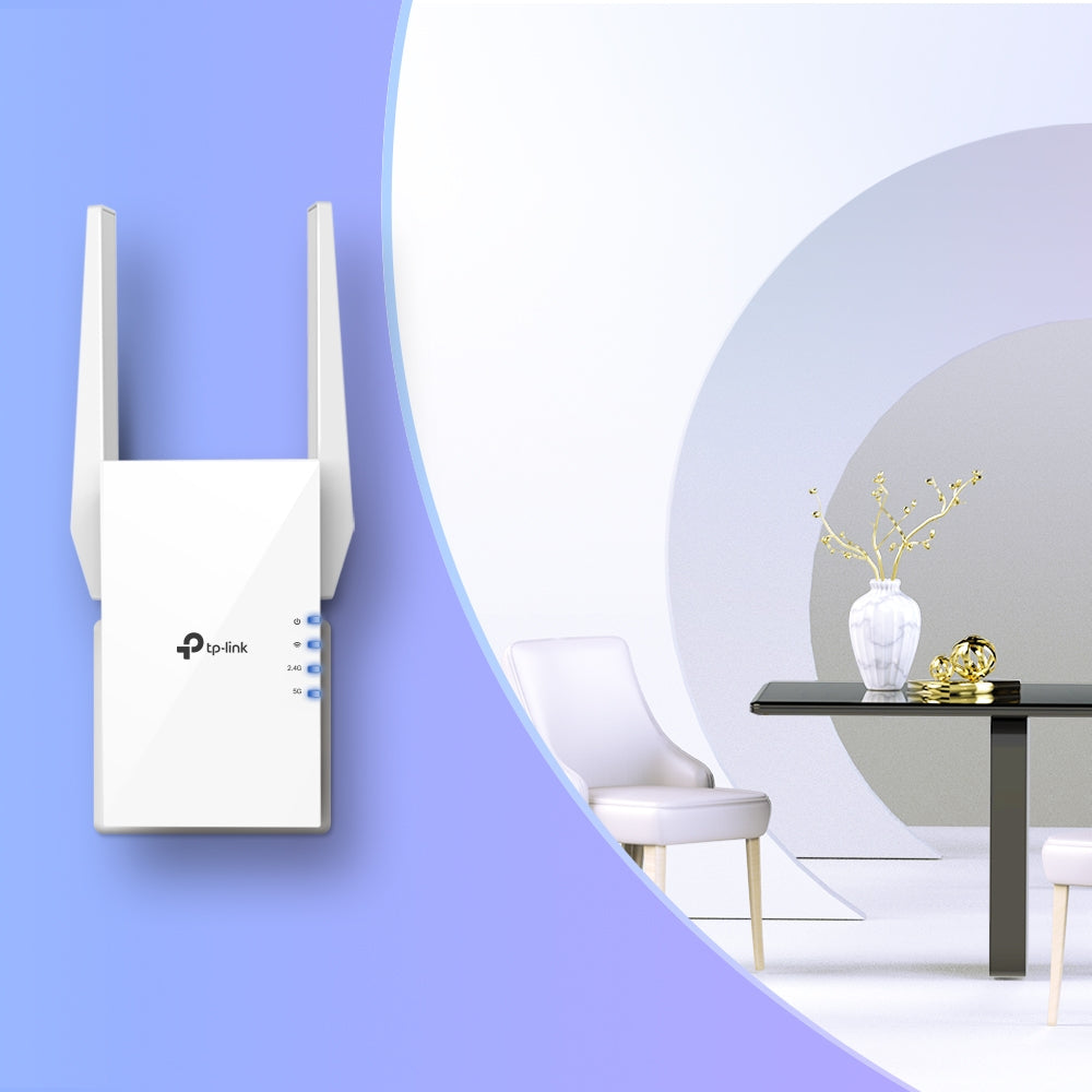 TP-Link RE505X ampliadores de red Transmisor y receptor de red 1200 Mbit/s 10,100,1000 Mbit/s Si