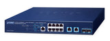 PLANET Layer 3 8-Port 2.5GBASE-T + Gestionado L3 10G Ethernet (100/1000/10000) 1U Azul