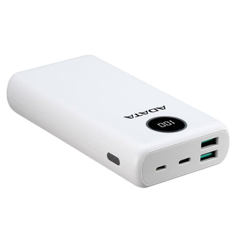 Cargador Portátil Adata P20000QCD Tipo C 20000mAh Blanco - Carga Rápida 3.0