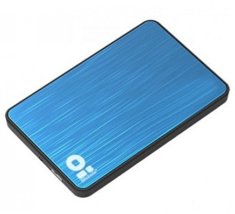 BRobotix 170602-2 caja para disco duro externo Caja de disco duro (HDD) Azul 2.5", SATA, Conexión USB