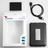 ADATA ED600 cajas para discos duros externos 1 2.5 cm (2.5") Serial ATA III 7,9.5 mm