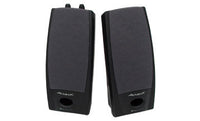 BOCINAS ACTECK AX-2500 P/ESCRITORIO SONIDO ESTEREO 3.5MM 2.0 6W NEGRO AUBO-014