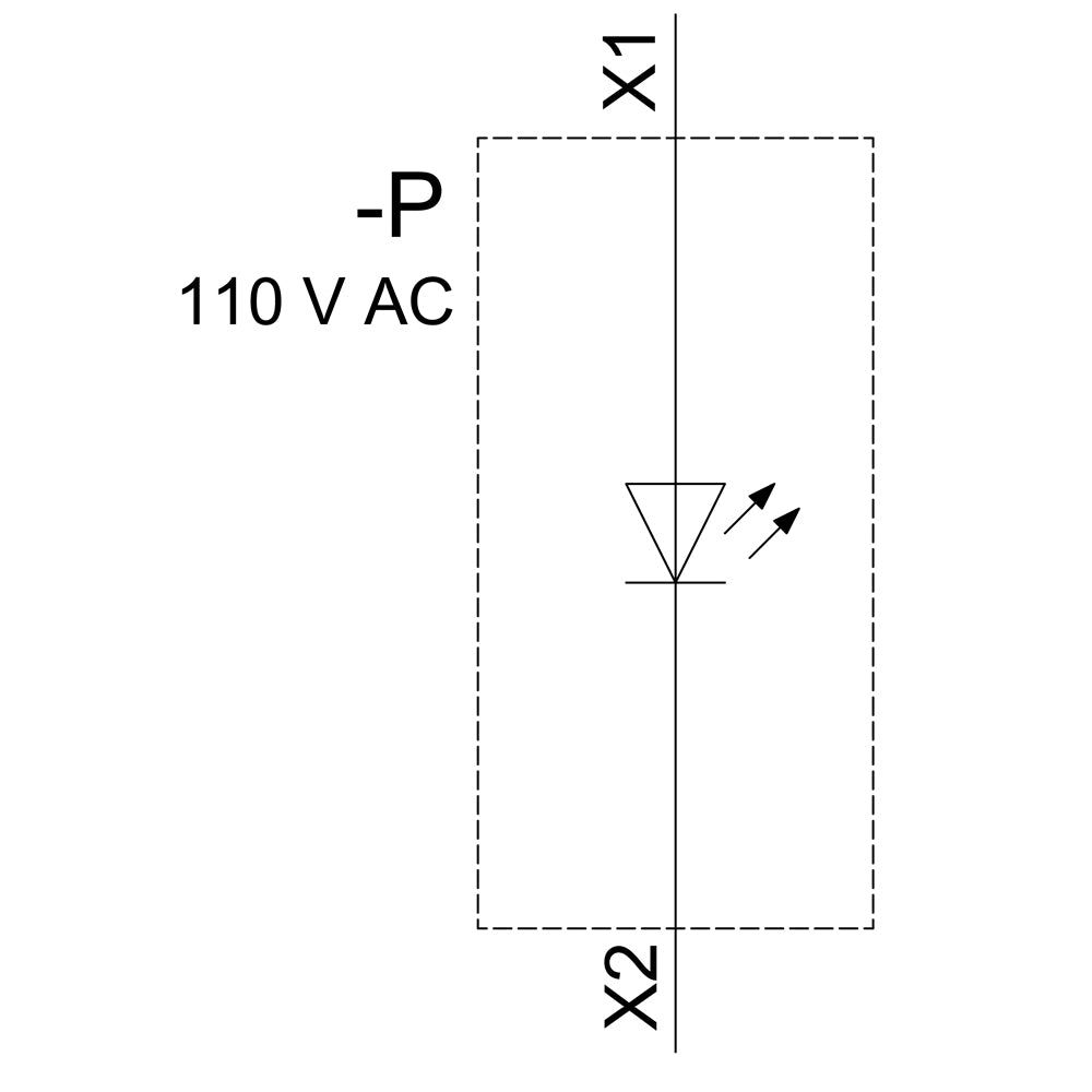 Siemens 3SU1103-6AA40-1AA0 Leuchtmelder 1 St.