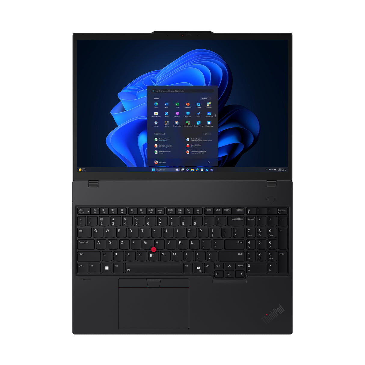Lenovo ThinkPad T16 Gen 4 (Intel) Laptop Portátil Negro Concha 40,6 cm (16")