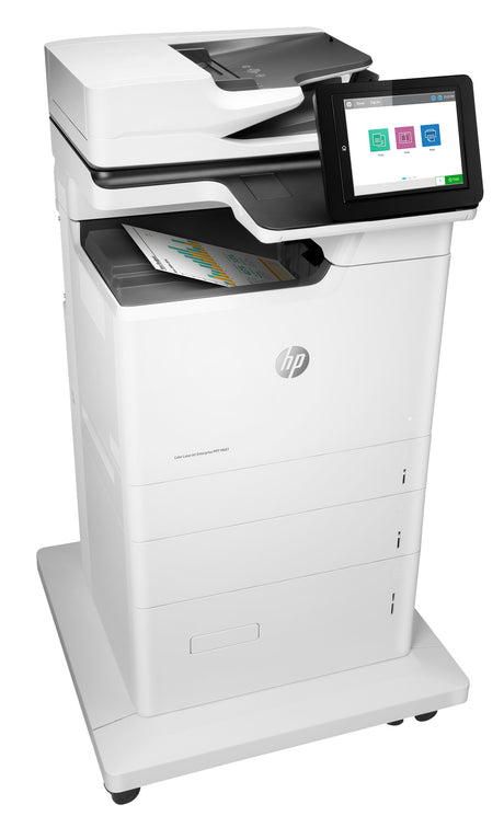 HP Color LaserJet Enterprise LaserJet Enterprise M681dh Multifunction Color Impresora, Ethernet solamente; Copiadora, escáner